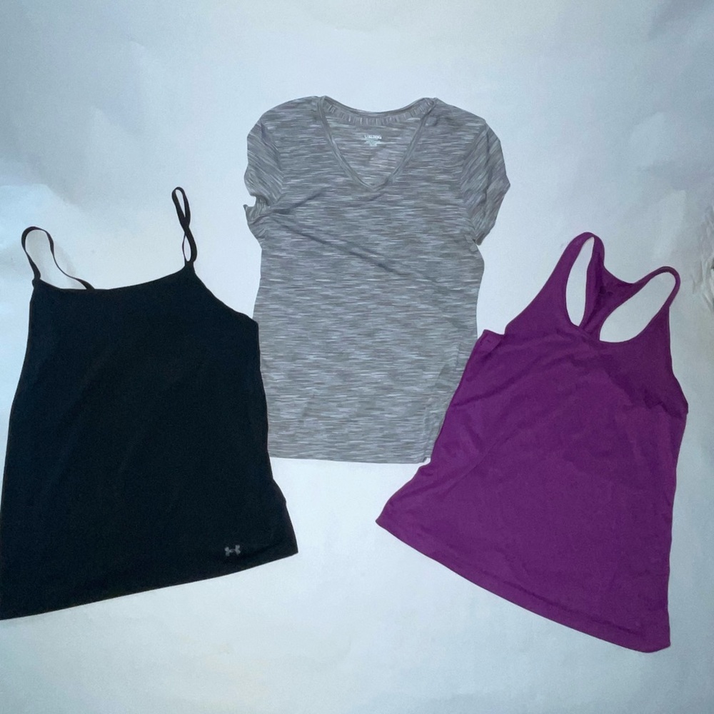 Workout bundle lot of 3 tops